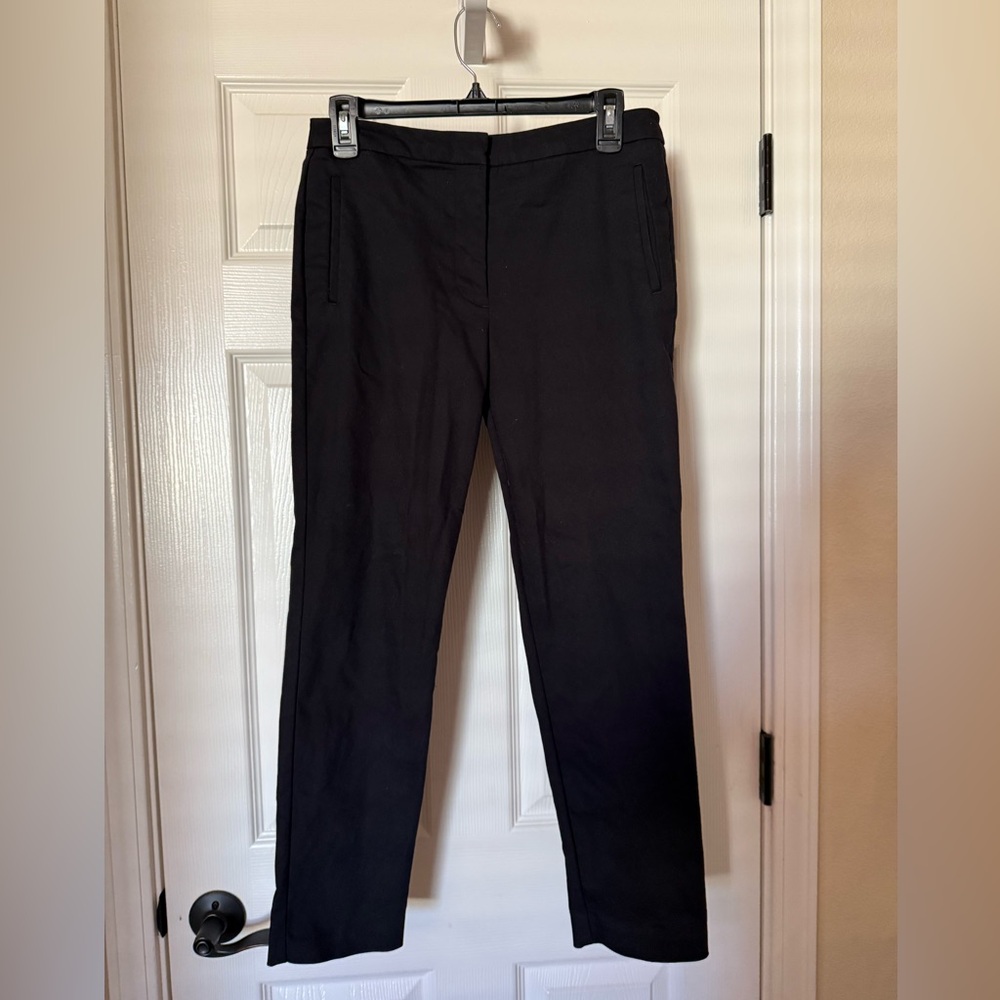Worthington Black Slim Capri Slit Leg Dress Pants